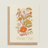 Wildflower Reverie Thank You A2 Greeting Card
