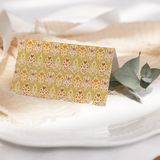 Wildflower Folded Place Card Set