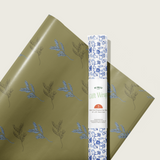 Winter Blues Gift Wrap Sheet-Double Sided
