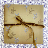 Winter Blues Gift Wrap Sheet-Double Sided