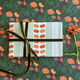 Zinnia Gift Wrap Sheet-Double Sided