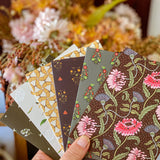 Poppy Tiles A2 Greeting Card