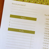 Good Day Planner 8.5 x11 Notepad