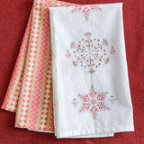 Flowerflakes Tea Towel