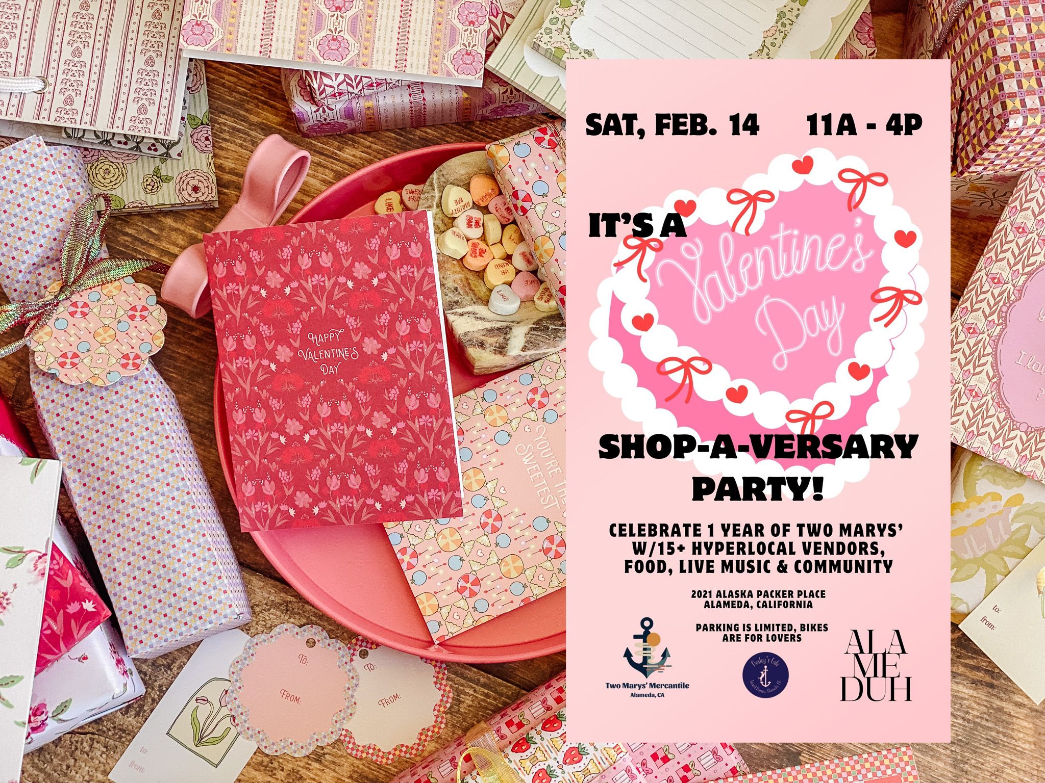 Two Mary's Makers Market - Alameda 2/14/26