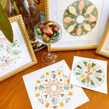 Original Painting - Old Town 6" x6"