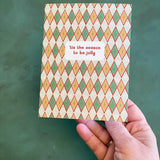 Harlequin A2 Greeting Card