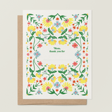 Mirrored Sprig Mother's Day A2 Greeting Card