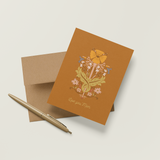 Poppy Mom A2 Greeting Card