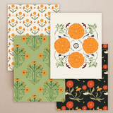 Harvest Garden A2 Greeting Card Set