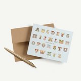 ABCs Welcome Little One A2 Greeting Card