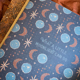 A Little Moonlight A2 Greeting Card