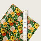 Autumn Blooms Gift Wrap Sheet-Double Sided