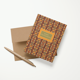 Autumn Spice Thanksgiving A2 Greeting Card