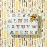 Back to (Art) School Gift Wrap Sheet - Double Sided
