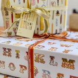 Back to (Art) School Gift Wrap Sheet - Double Sided