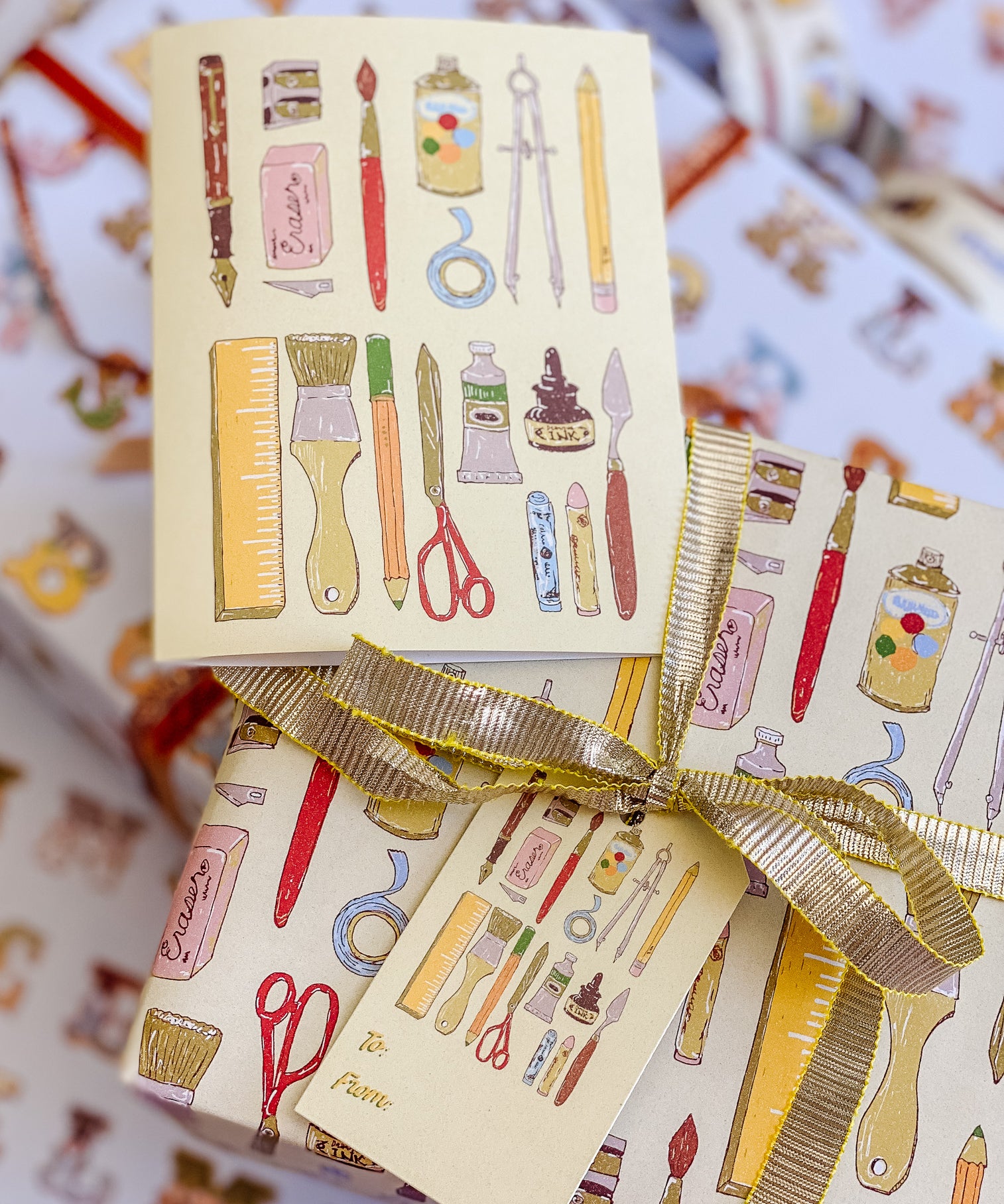 Back to (Art) School Gift Tags