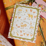 Barnyard Blooms A2 Greeting Card