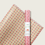 Berry Birthday Gift Wrap Sheet - Double Sided