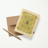 Black Widow Belladonna A2 Greeting Card