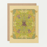 Black Widow Belladonna A2 Greeting Card