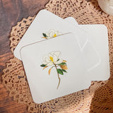 Blossoms Coaster Set-Double Sided