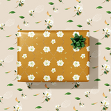 Blossoms Gift Wrap Sheet-Double Sided