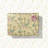 BlueJay Branches Gift Wrap Sheet - Double Sided