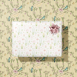 BlueJay Branches Gift Wrap Sheet - Double Sided