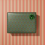 Boteh Trees Gift Wrap Sheet-Double Sided