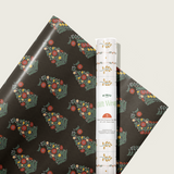 Bough Blossoms Gift Wrap Sheet-Double Sided