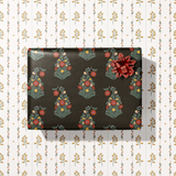 Bough Blossoms Gift Wrap Sheet-Double Sided