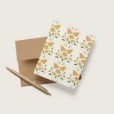 Buttercup Nouveau A2 Greeting Card