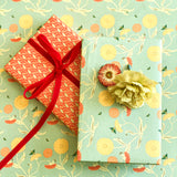 Calendula Gift Wrap Sheet-Double Sided