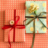 Calendula Gift Wrap Sheet-Double Sided