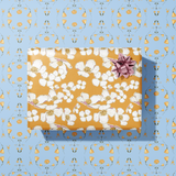 California Poppy Gift Wrap Sheet-Double Sided