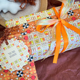Trick or Treat Gift Wrap Sheet-Double Sided