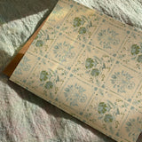 Capri Painted Tiles A2 Greeting Card