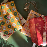 Harlequin Gift Wrap Sheet-Double Sided