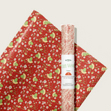 Cerise Gift Wrap Sheet-Double Sided