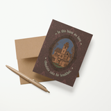 Chocolate Cake for Breakfast A2 Greeting Card