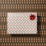 Cocoa Berry Gift Wrap Sheet-Double Sided