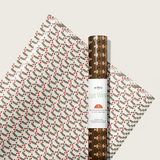 Cocoa Berry Gift Wrap Sheet-Double Sided