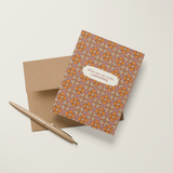 Cozy Days A2 Greeting Card