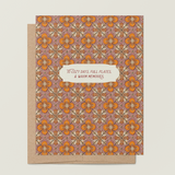 Cozy Days A2 Greeting Card