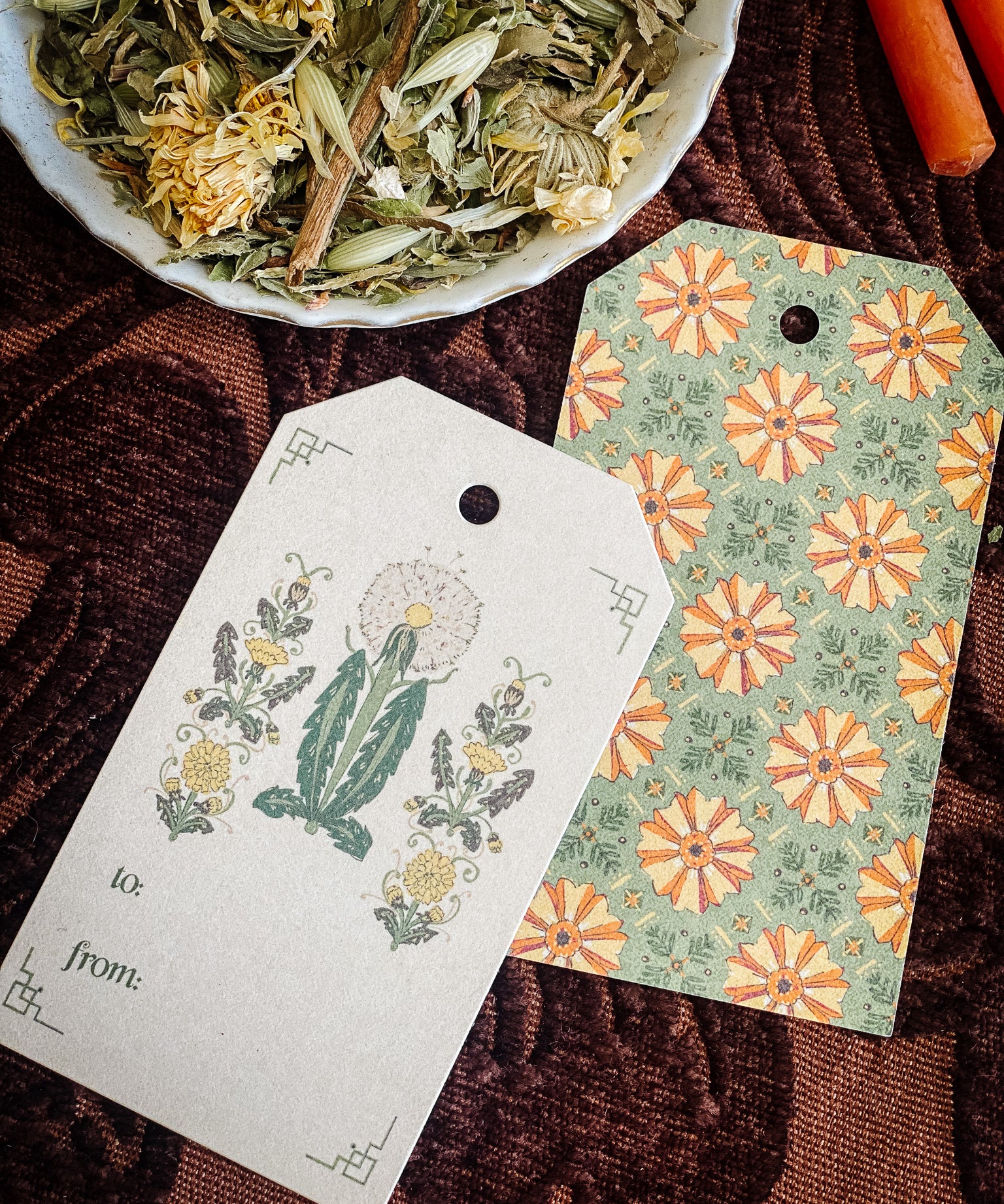 Dandelion Wishes Gift Tags