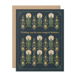 Dandelion Wishes Birthday A2 Greeting Card