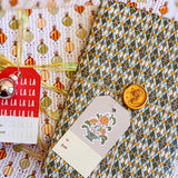 Dominoté Baubles Wrap Sheet-Double Sided