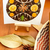 Original Painting - Citrus Solstice 6" x6"