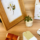 Floral Fans Gift Tags